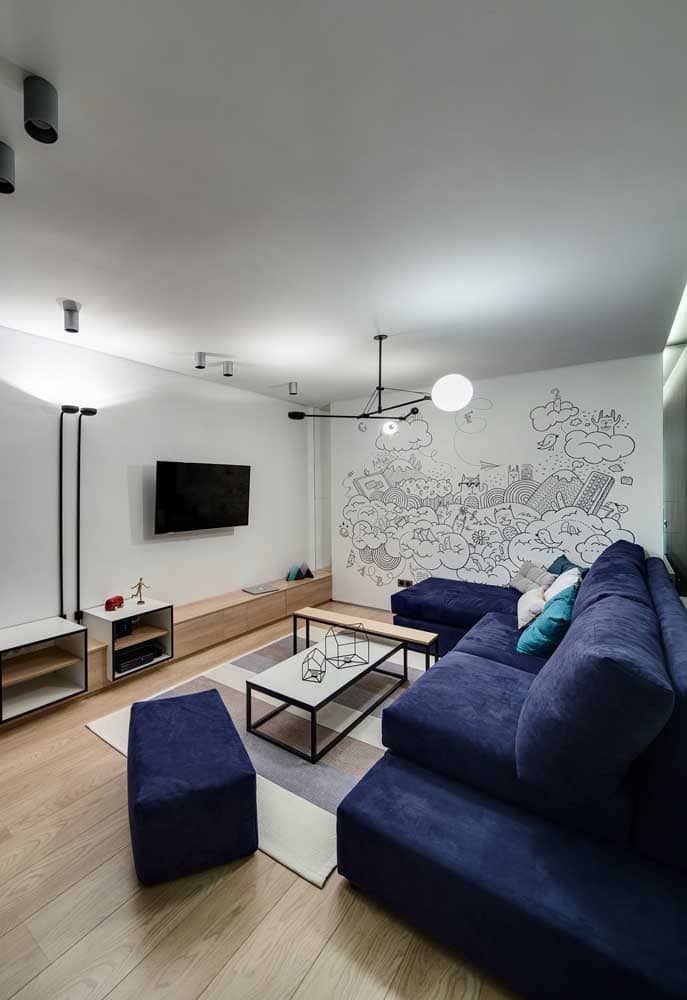 Decoration de mur avec un dessin